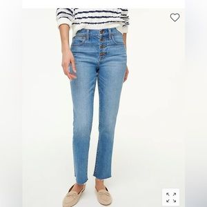J.Crew Skinny Button Fly Jeans